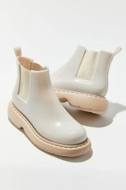 Buy ???? Women's Melissa ???? Shoes Step Chelsea Rain Boot Cream ????