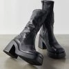 Best Sale ???? Women's Vagabond ???? Shoemakers Brooke Mid Platform Boot Black ✔️