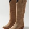 Hot Sale ✨ Urban Outfitters ???? Women's UO Sierra Cowboy Boot Taupe ???? -Vagabond Shoemakers Sales unnamed file 1055