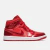 Deals ⌛ Nike Air Jordan 1 ???? Women's Mid SE 'University Red Pomegranate' ???? Sneakers - DH5894-600 Red ⌛