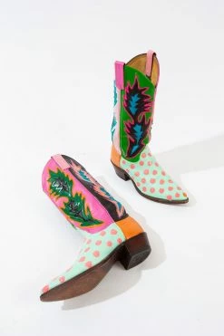 Promo ???? Zig Zag Goods LLC ???? Women's Zig Zag Pretty Prick Cowgirl ???? Boots Multi ????