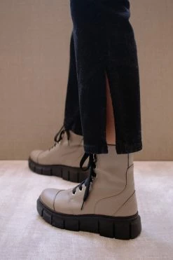 Promo ⌛ Women's ALOHAS Can Can Leather Platform Combat Boot Vegan Beige ❤️ -Vagabond Shoemakers Sales unnamed file 1257