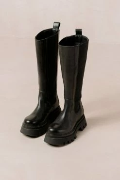 Outlet ???? Women's ALOHAS Go Getter Leather Tall Platform Chelsea Boot Black ???? 10 Outlet ???? Women's ALOHAS Go Getter Leather Tall Platform Chelsea Boot Black ???? -Vagabond Shoemakers Sales unnamed file 1268