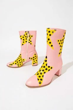 Budget ???? Zig Zag Goods LLC ???? Women's Zig Zag Lucky Star ???? Boots Pink ✨