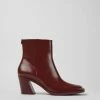 Top 10 ???? Women's Camper Karole Leather Boot Maroon ✨ -Vagabond Shoemakers Sales unnamed file 1342