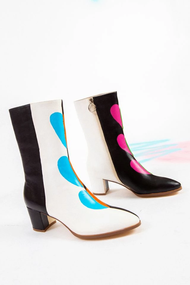 Best Sale ???? Zig Zag Goods LLC ???? Women's Zig Zag Night Crawler Booties Multi ❤️ 6 Best Sale ???? Zig Zag Goods LLC ???? Women's Zig Zag Night Crawler Booties Multi ❤️ - Image 4