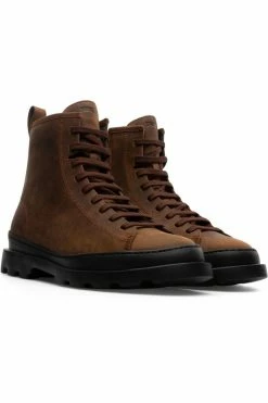 Promo ???? Women's Camper Brutus Ankle ???? Boots Brown ????