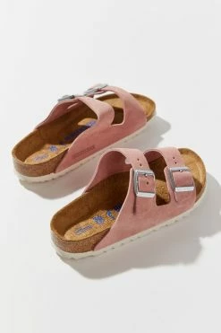 Best Sale ???? Women's Birkenstock Arizona Soft Footbed Suede ???? Sandal Pink Clay Seude ???? -Vagabond Shoemakers Sales unnamed file 1463