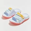 New ???? HOKA ONE ONE® ???? Women's HOKA ONE ONE® Ora Luxe Slide ???? Sandal White + Camellia ⭐ -Vagabond Shoemakers Sales unnamed file 1464
