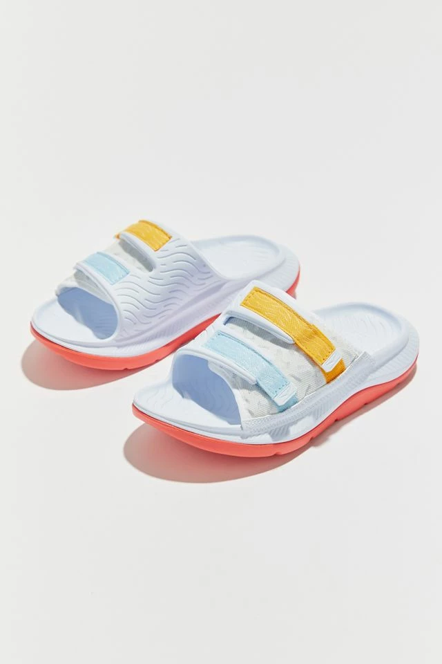 New ???? HOKA ONE ONE® ???? Women's HOKA ONE ONE® Ora Luxe Slide ???? Sandal White + Camellia ⭐ 3 New ???? HOKA ONE ONE® ???? Women's HOKA ONE ONE® Ora Luxe Slide ???? Sandal White + Camellia ⭐