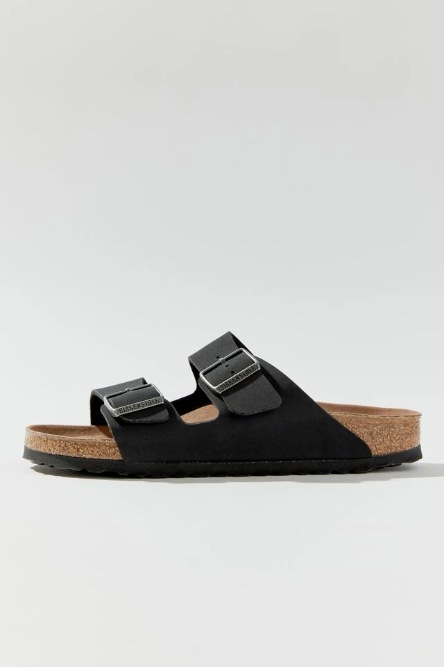 Best deal ???? Women's Birkenstock Arizona Birkibuc Vegan ???? Sandal Black ???? 4 Best deal ???? Women's Birkenstock Arizona Birkibuc Vegan ???? Sandal Black ???? - Image 2