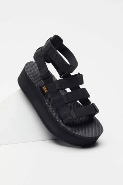 Top 10 ✨ Women's Teva Mevia Flatform ???? Sandal Black ????