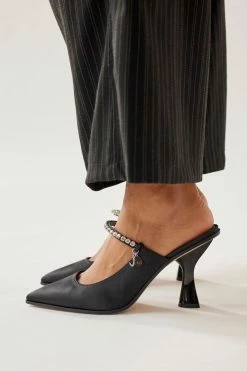 Best Pirce ???? Women's Circus NY Monique Mule Heel Black ????