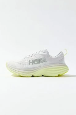 Buy ???? HOKA ONE ONE® ???? Women's HOKA ONE ONE® Bondi 8 Running ???? Shoe Nimbus Cloud + Luminary Green ????