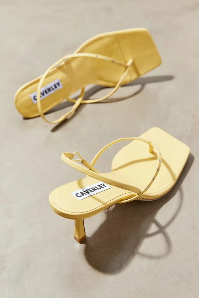 Budget ???? Women's CAVERLEY Kada Heel Yellow ???? 5 Budget ???? Women's CAVERLEY Kada Heel Yellow ???? - Image 3