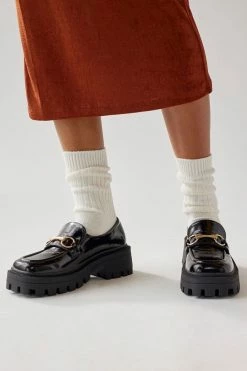 Coupon ???? Urban Outfitters ???? Women's UO Boca Lugged Loafer Black ????