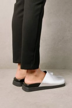 Flash Sale ❤️ Women's ALOHAS Whiz Leather Mule Shimmer Silver ❤️ -Vagabond Shoemakers Sales unnamed file 1930