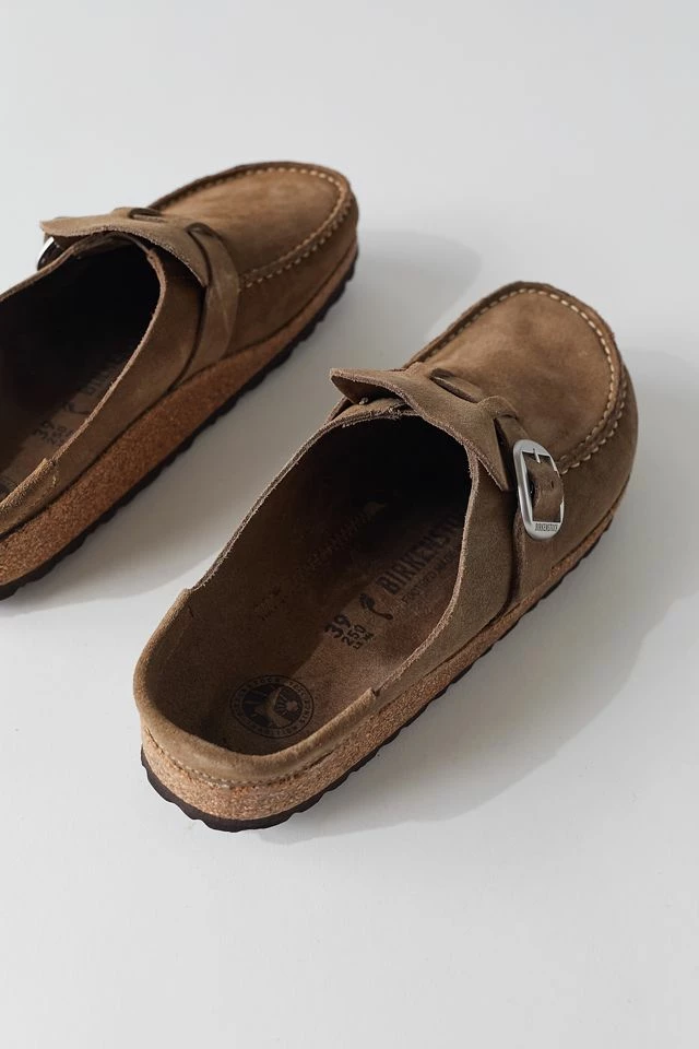Wholesale ???? Women's Birkenstock Buckley Suede Moccasin Clog Grey Taupe ???? 5 Wholesale ???? Women's Birkenstock Buckley Suede Moccasin Clog Grey Taupe ???? - Image 3