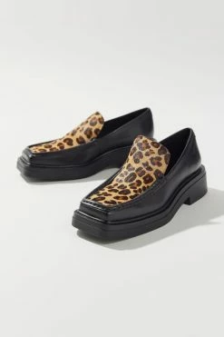Budget ???? Women's Vagabond ???? Shoemakers Eyra Leopard Loafer Black + Leopard ????