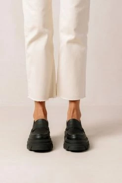 Wholesale ???? Women's ALOHAS Trailblazer Vegan Leather Platform Lug Loafer Corn Black ✔️ -Vagabond Shoemakers Sales unnamed file 1992