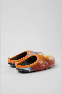 Top 10 ❤️ Women's Camper Wabi Dye Pattern Wool Slippers Orange Multi ???? -Vagabond Shoemakers Sales unnamed file 2084