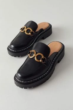 Top 10 ???? Women's Circus NY Elena Lugged Mule Black ????