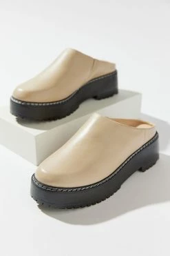 Dr. Martens Sales 4 Discount ???? Women's Matisse Footwear Lena Chunky Mule Cream ????