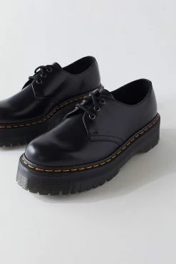 Brand new ???? Women's Dr. Martens 1461 Quad Smooth Leather Platform Oxford Black ???? -Vagabond Shoemakers Sales unnamed file 2174