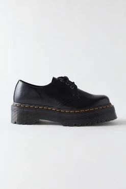 Brand new ???? Women's Dr. Martens 1461 Quad Smooth Leather Platform Oxford Black ???? -Vagabond Shoemakers Sales unnamed file 2175