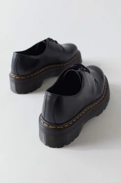 Brand new ???? Women's Dr. Martens 1461 Quad Smooth Leather Platform Oxford Black ???? -Vagabond Shoemakers Sales unnamed file 2176