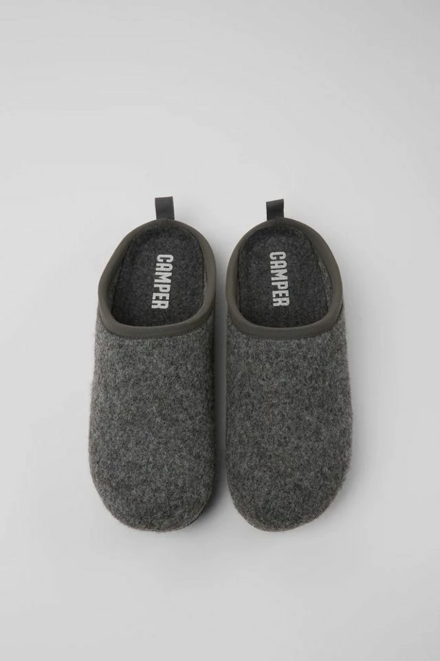 Best Sale ???? Women's Camper Wabi Wool Slipper Grey ???? 4 Best Sale ???? Women's Camper Wabi Wool Slipper Grey ???? - Image 2