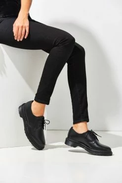 Dr. Martens Sales 24 Promo ???? Women's Dr. Martens 1461 Mono Smooth Leather Oxford Black ❤️