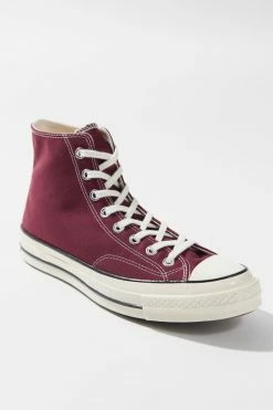 Hot Sale ✨ Women's Converse Chuck 70 Canvas High Top ???? Sneaker Dark Beetroot + Egret ????