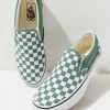 Budget ❤️ Women's Vans Color Theory Slip-On ???? Sneaker Duck Green Checkered ???? -Vagabond Shoemakers Sales unnamed file 294