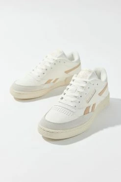 Discount ???? Women's Reebok Club C Revenge ???? Sneaker Chalk + Sahara ????