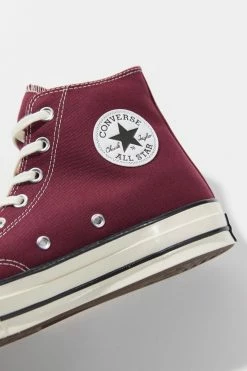 Hot Sale ✨ Women's Converse Chuck 70 Canvas High Top ???? Sneaker Dark Beetroot + Egret ???? -Vagabond Shoemakers Sales unnamed file 31