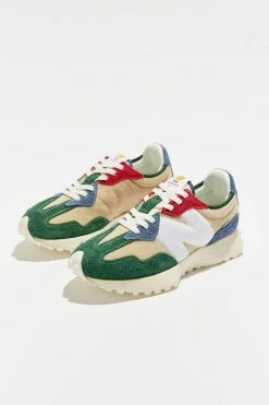 Cheapest ???? Women's New Balance 327 Colorblock ???? Sneaker Golden Hour + Nightwatch Green ✔️ -Vagabond Shoemakers Sales unnamed file 315