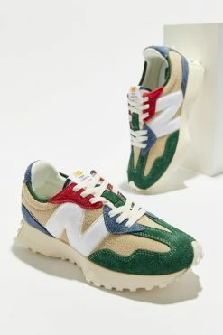 Cheapest ???? Women's New Balance 327 Colorblock ???? Sneaker Golden Hour + Nightwatch Green ✔️ -Vagabond Shoemakers Sales unnamed file 317