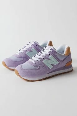 Discount ???? Women's New Balance 574 Spring ???? Sneaker Raw Amethyst + Violet Haze ❤️ -Vagabond Shoemakers Sales unnamed file 414