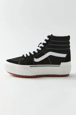 Cheap ???? Women's Vans Sk8-Hi Stacked ???? Sneaker Black + White ???? -Vagabond Shoemakers Sales unnamed file 440