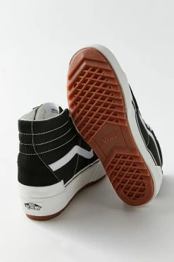 Cheap ???? Women's Vans Sk8-Hi Stacked ???? Sneaker Black + White ???? -Vagabond Shoemakers Sales unnamed file 442