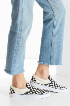 Discount ???? Women's Vans Checkerboard Slip-On ???? Sneaker Black + White Checkered ???? -Vagabond Shoemakers Sales unnamed file 469