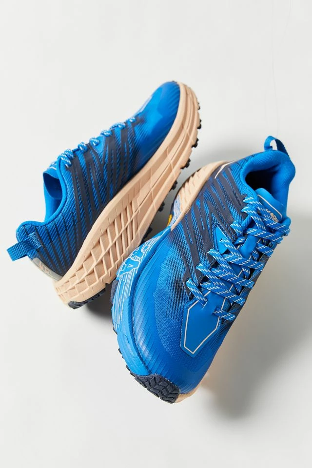 Top 10 ???? HOKA ONE ONE® ???? Women's HOKA ONE ONE® Speedgoat 4 ???? Sneaker Indigo Bunting + Bleached Apricot ???? 3 Top 10 ???? HOKA ONE ONE® ???? Women's HOKA ONE ONE® Speedgoat 4 ???? Sneaker Indigo Bunting + Bleached Apricot ????