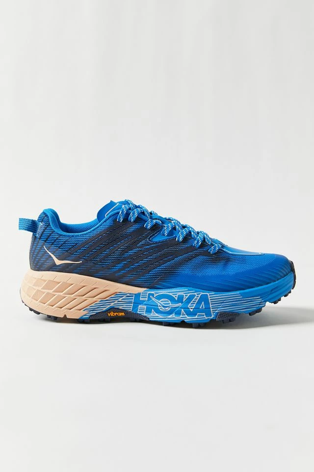 Top 10 ???? HOKA ONE ONE® ???? Women's HOKA ONE ONE® Speedgoat 4 ???? Sneaker Indigo Bunting + Bleached Apricot ???? 5 Top 10 ???? HOKA ONE ONE® ???? Women's HOKA ONE ONE® Speedgoat 4 ???? Sneaker Indigo Bunting + Bleached Apricot ???? - Image 3