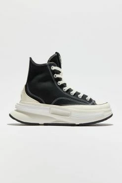 Promo ⌛ Women's Converse Run Star Legacy CX High Top ???? Sneaker Black ????