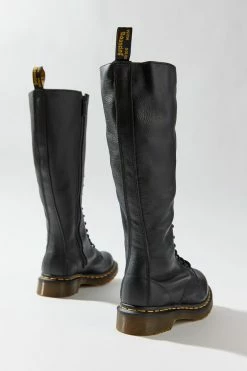 Best Pirce ???? Women's Dr. Martens 1B60 Virginia Leather Knee-High Boot Black ???? -Vagabond Shoemakers Sales unnamed file 497