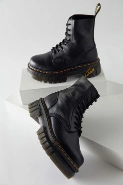 Cheapest ✔️ Women's Dr. Martens Audrick Nappa Lux Leather Platform Boot Black ???? -Vagabond Shoemakers Sales unnamed file 529