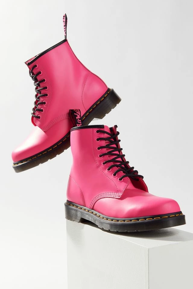 Buy ???? Women's Dr. Martens 1460 Neon Smooth Leather Boot Clash Pink ⌛ 6 Buy ???? Women's Dr. Martens 1460 Neon Smooth Leather Boot Clash Pink ⌛ - Image 4
