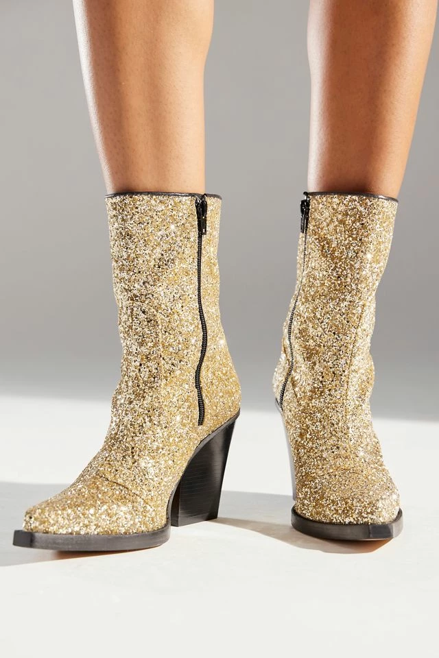Flash Sale ???? Women's Cooperative Shania Glitter Cowboy Boot Gold ✨ 5 Flash Sale ???? Women's Cooperative Shania Glitter Cowboy Boot Gold ✨ - Image 3