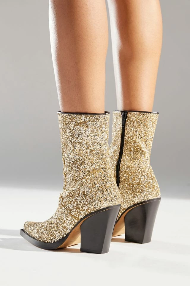 Flash Sale ???? Women's Cooperative Shania Glitter Cowboy Boot Gold ✨ 6 Flash Sale ???? Women's Cooperative Shania Glitter Cowboy Boot Gold ✨ - Image 4